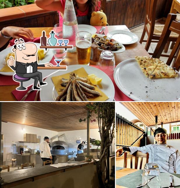 Gli interni di Pizzeria Lago Lungo Da Michele