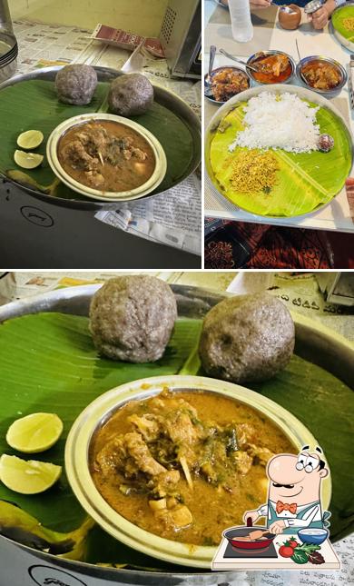 Chicken curry at AHAA BHOJANAMBU