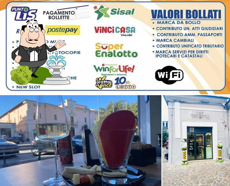 Gli esterni di Cafe' Piazza Tresca Tabaccheria Ricevitoria