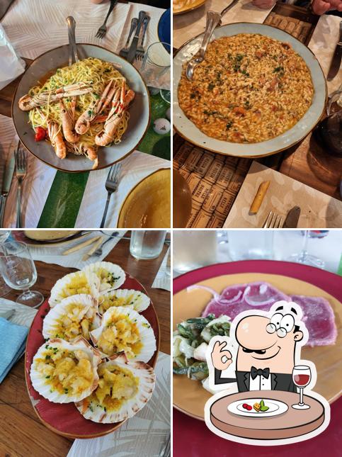 Cibo al Trattoria Al Bivio