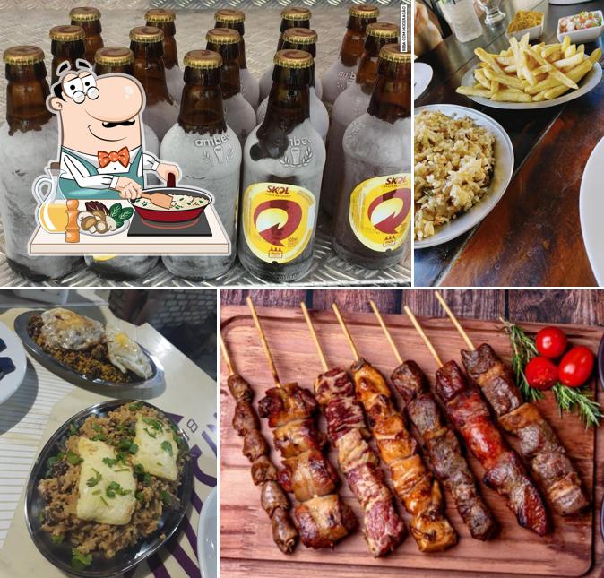 Arroz frito em Restaurante Recanto Sertanejo