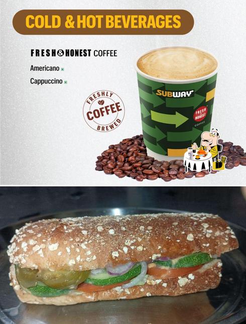 Food at Subway Panjagutta