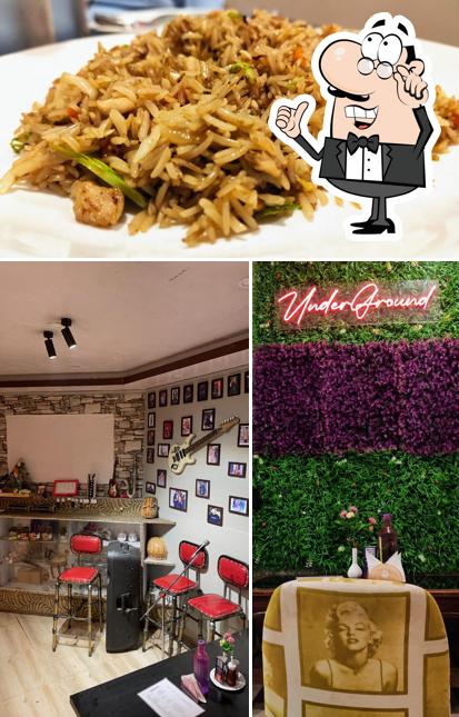 The Underground Cafe is distinguished by interior and food