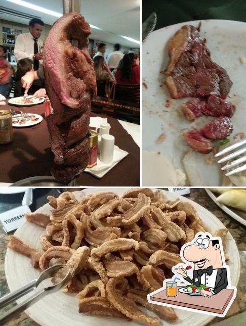 Comida em Churrascaria Chimarrão