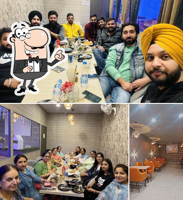 Check out how Desi videsi food court looks inside