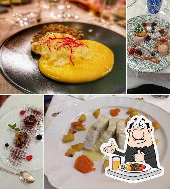 Platti al Ristorante La Rocca di Sparone