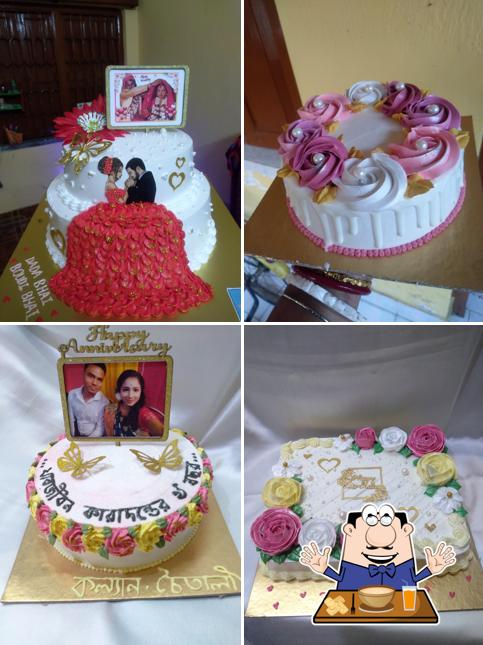 Food at Surprise cake house