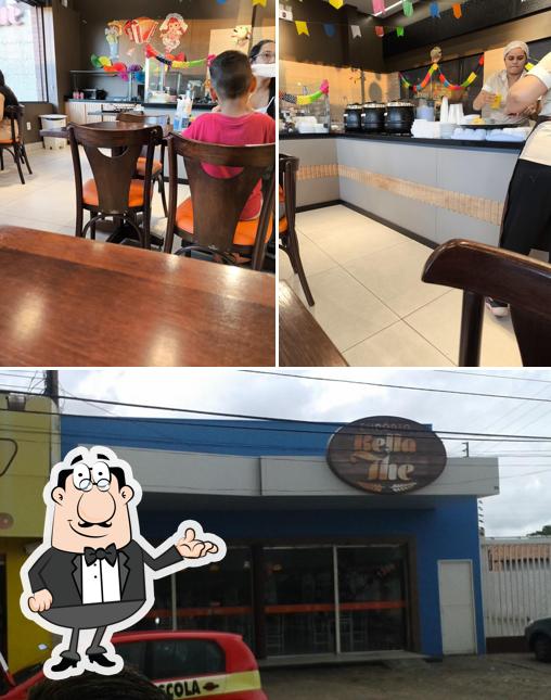 Veja imagens do interior do Empório Bella The