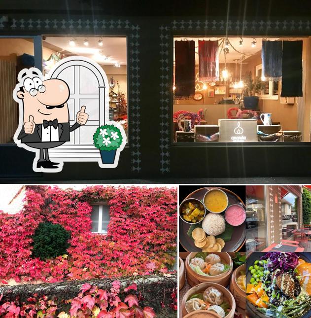 Gli esterni di Ananda Café-Boutique