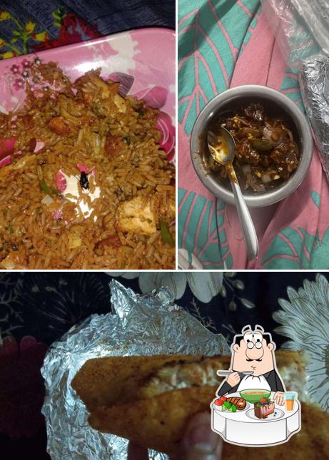 Hot and sour soup at Chacha Rolls