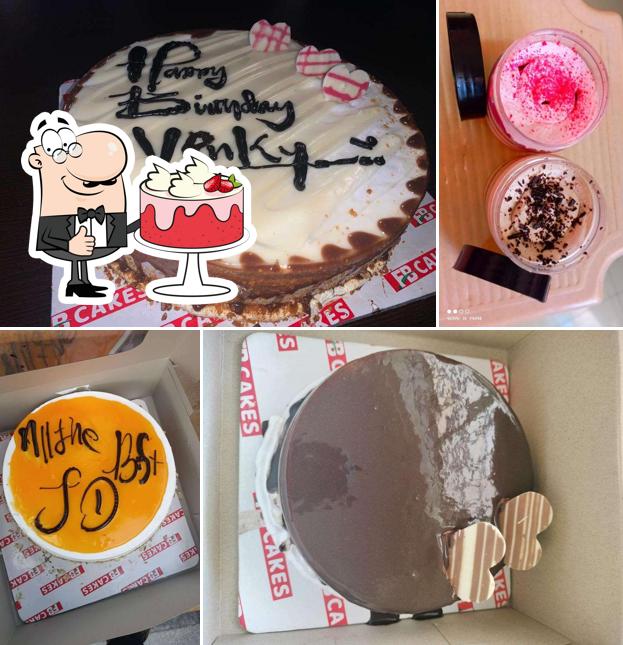 Red velvet cake at FB Cakes