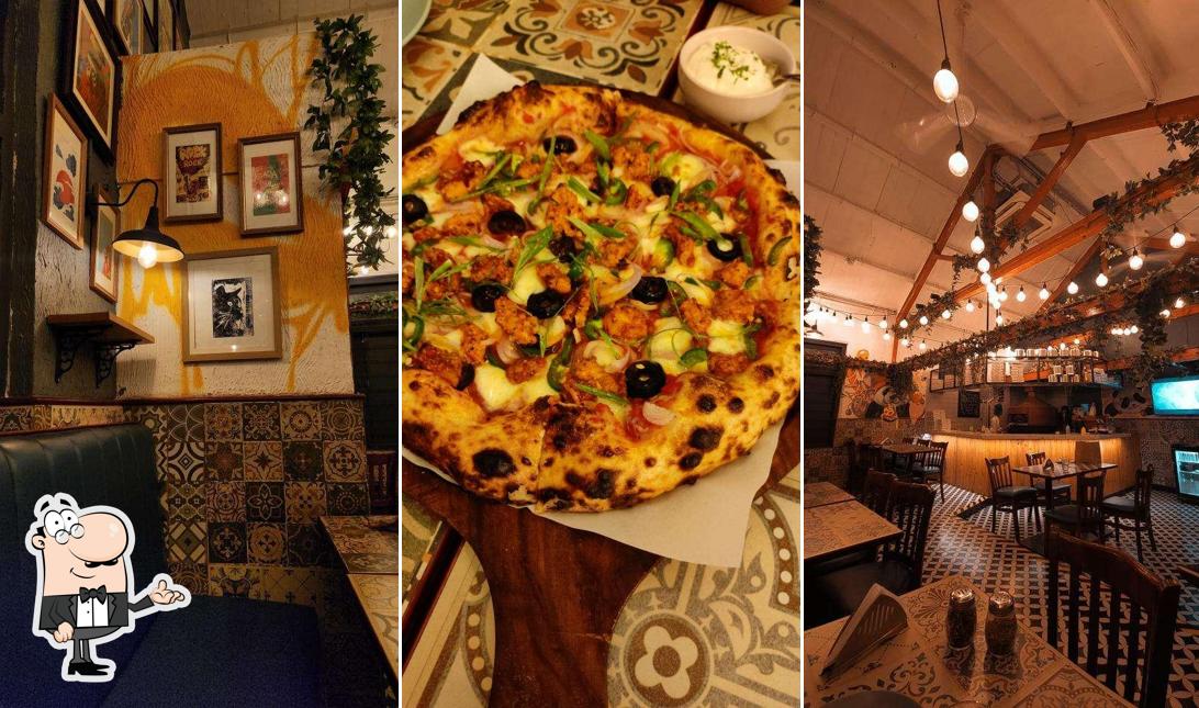 The interior of Keste Pizzeria