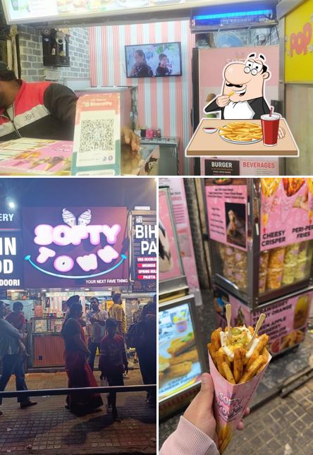 French fries at Softy Town