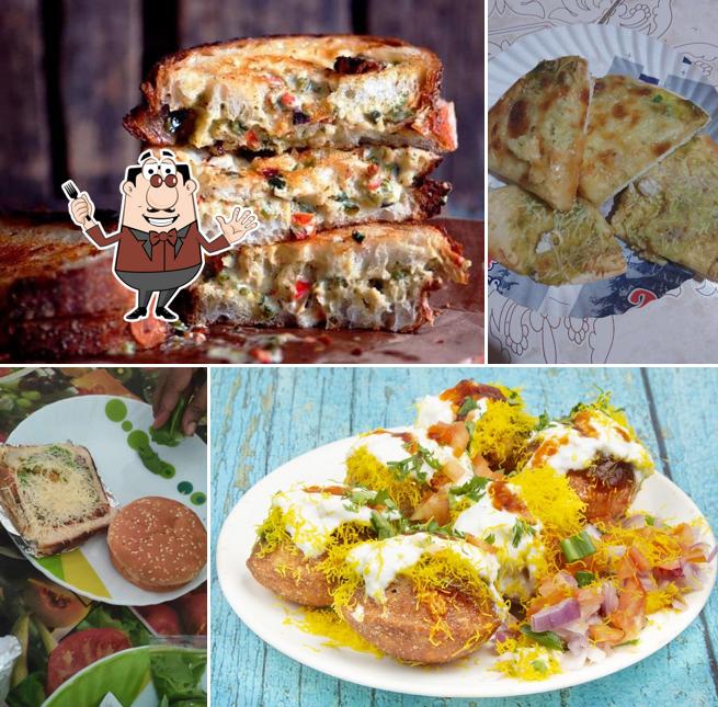 Food at S.S. point ( Sonu Sandwich)