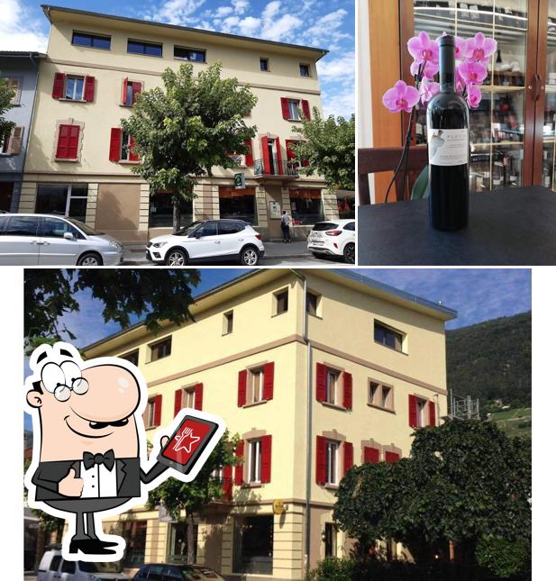 Tra le diverse cose da le Bourg-Ville si possono trovare la esterno e vino