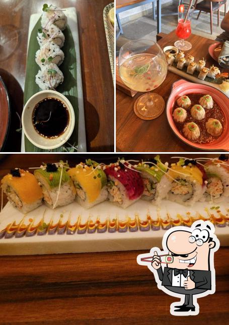 Pick different sushi options