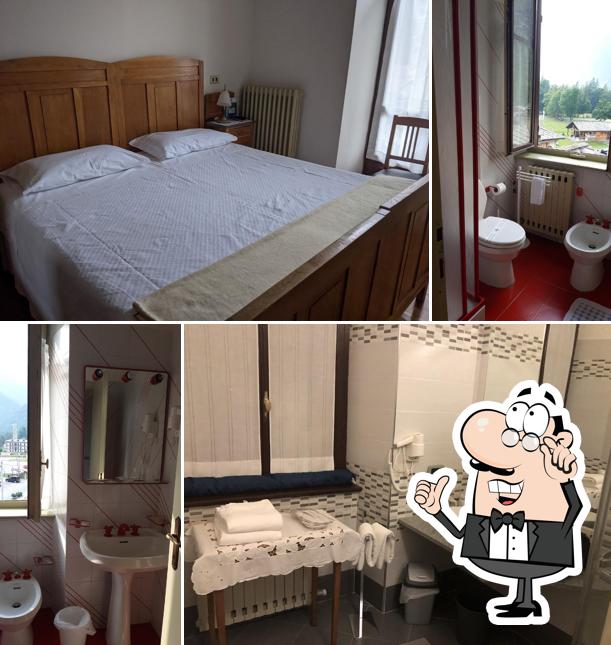 Gli interni di Albergo Rocciamelone