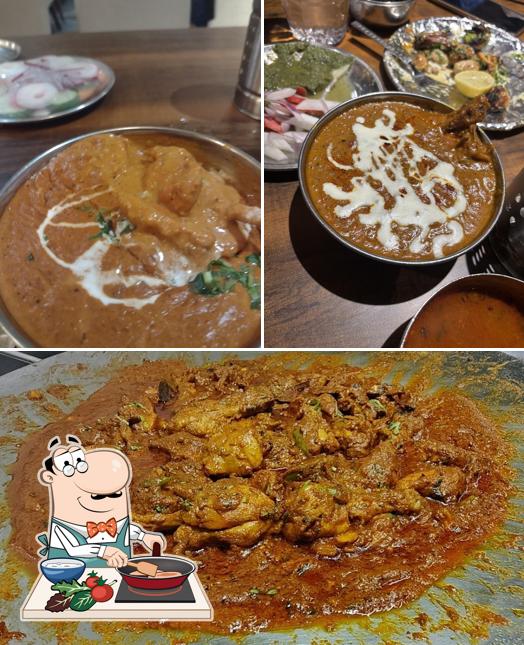 Chicken curry at Aman Chicken