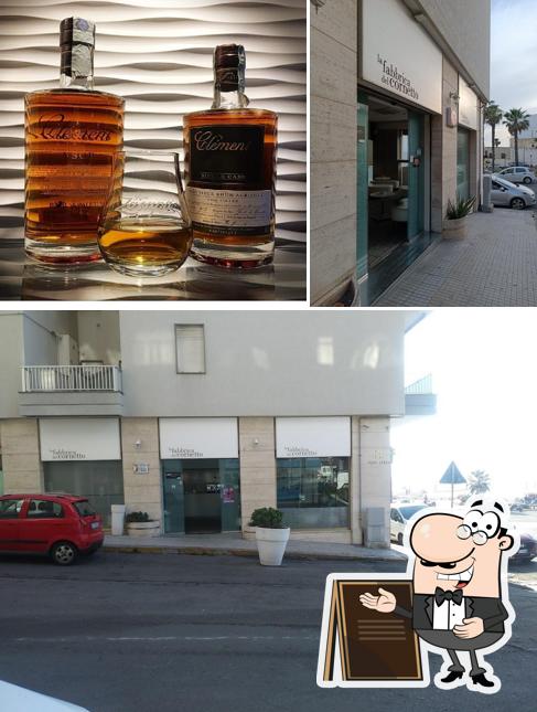 Dai un’occhiata alla foto che mostra la esterno e bevanda di La fabbrica del cornetto