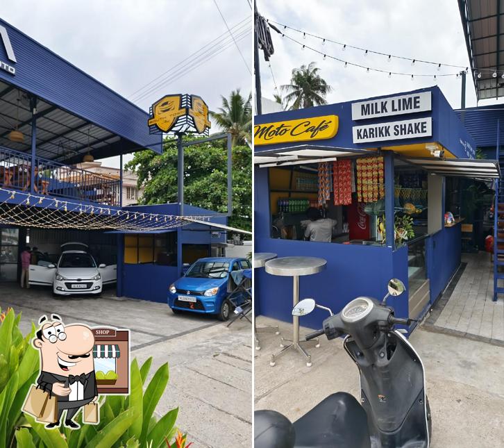 Check out how Moto Cafe looks outside
