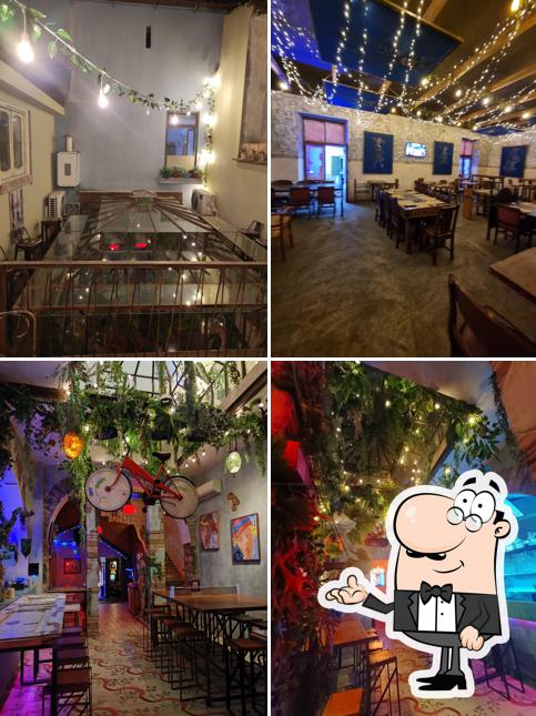 Gli interni di Ruin Workshop & Kitchen