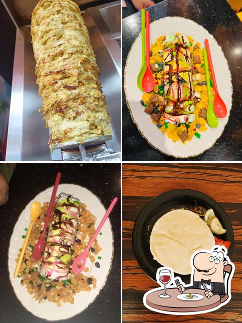 Food at Juice Riders
