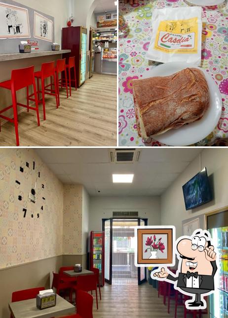 Gli interni di Panini Casdia