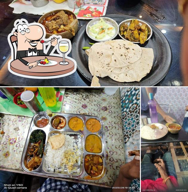 Meals at Sahoo Hotel Charampa