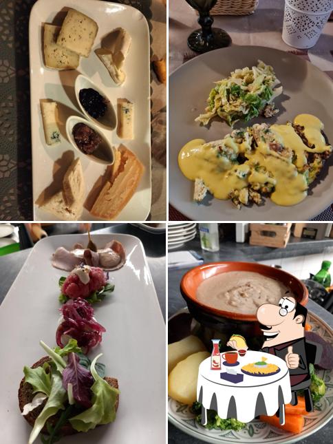 Piatto di formaggi al Taverna Come Una Volta