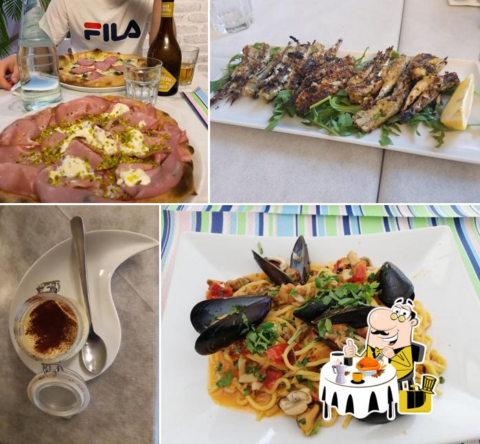 Platti al Pizzeria ristorante Da Luca numana