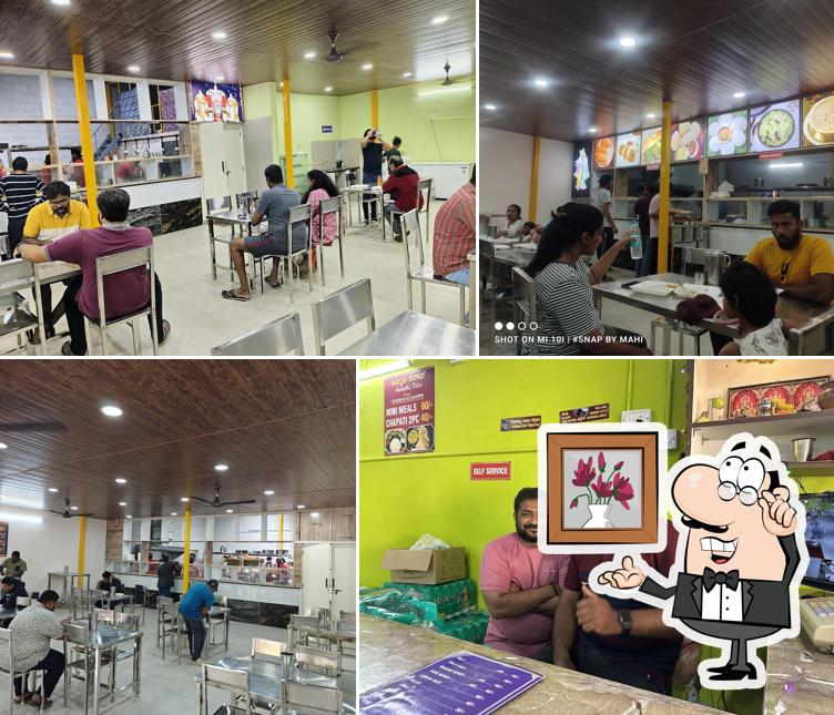 The interior of Amrutha Vilas