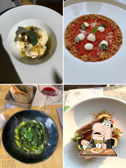 Platti al Osteria Caffe' Bertaina