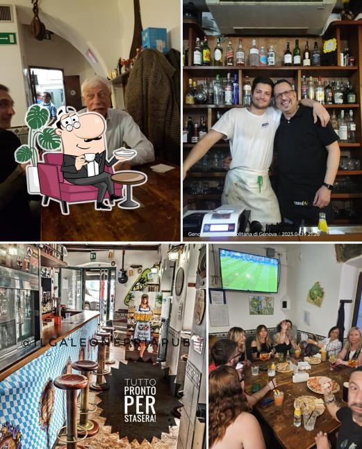 Gli interni di Il Galeone Pria Pub