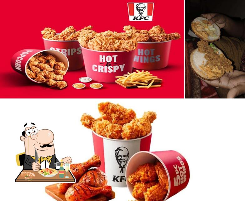 Food at Kfc chicken