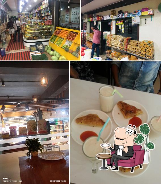 The interior of PAMS BAKES