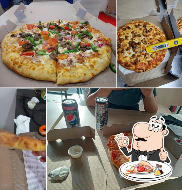 Try out pizza at Domino's Pizza Bawngkawn, Aizwal
