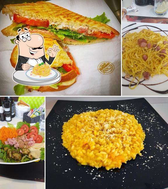 Spaghetti alla carbonara al Iris Petroli