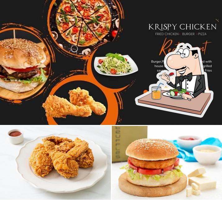 Food at Krispy Chicken Dindigul