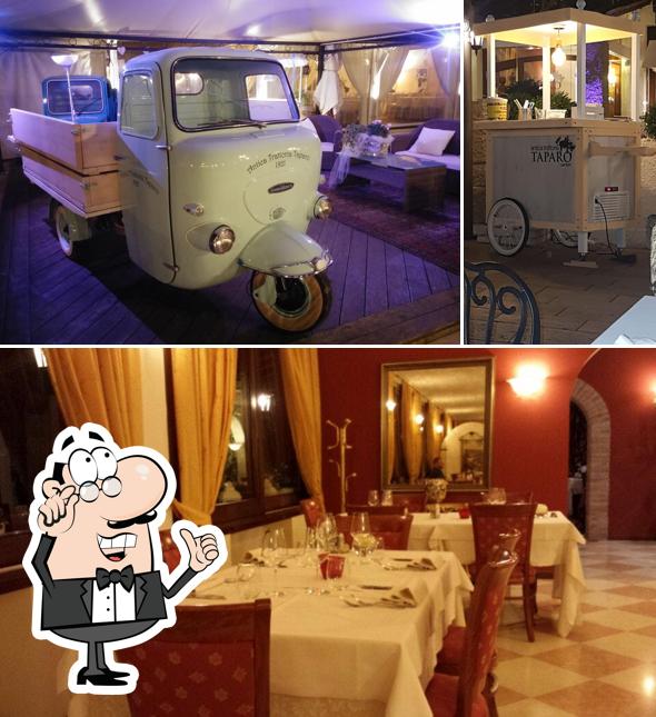Siediti a un tavolo di Ristorante Antica Trattoria Taparo