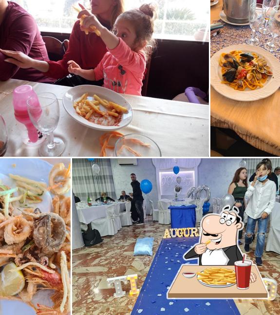 Patatine fritte al Ristorante O' Scugnizzo al Vesuvio