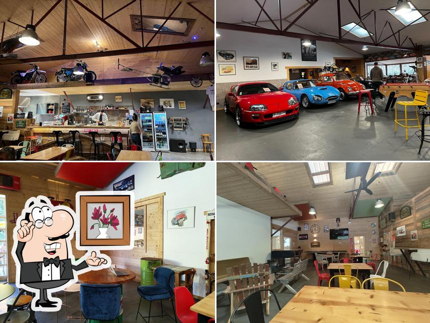 L'intérieur de BJ's café