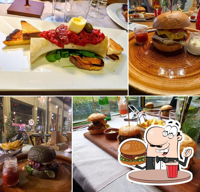 Concediti un bell'hamburger a Braceria Elvetica