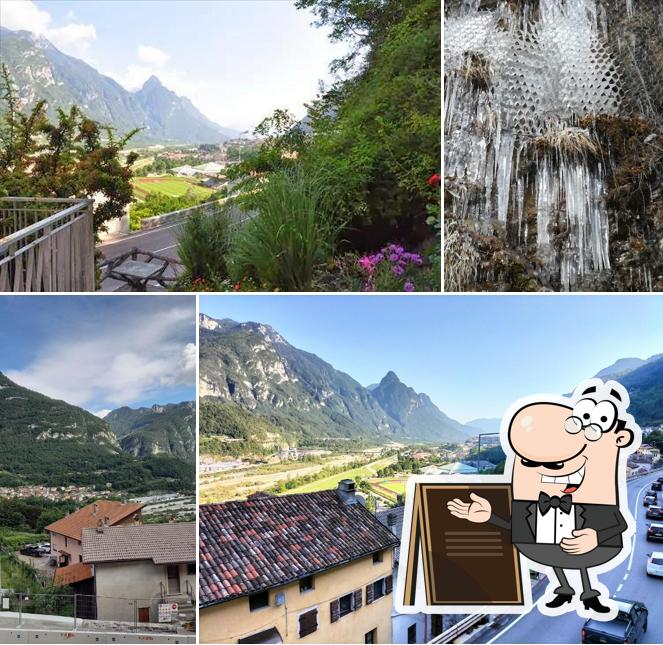Goditi la vista dagli esterni di Albergo Ristorante De Bona