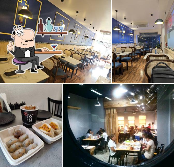 The interior of House of Wok, GK 1