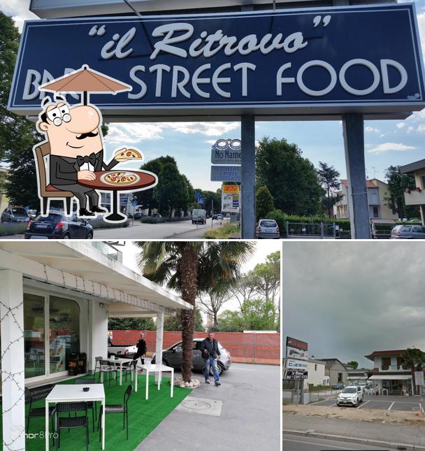 Guarda gli esterni di Il Ritrovo bar street food