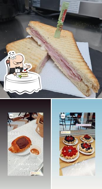 Milico caffetteria&bistrot offre un'ampia selezione di dolci