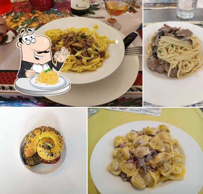 Spaghetti alla carbonara al Ristorante da Francesco Scuriattibar