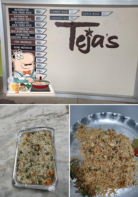 Fried rice at Teja's Fast Foods & Noodles