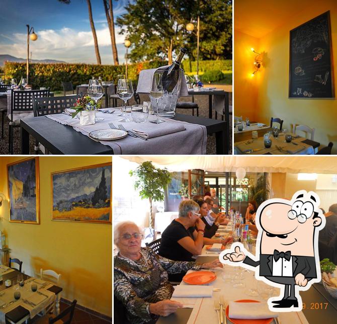 Dai un'occhiata agli interni di la quercia di castelletti