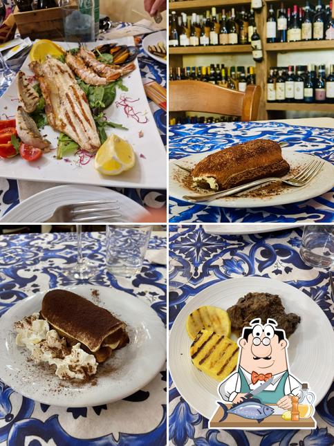 Salmone grigliato al Hosteria Croce D'Oro